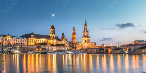 Dresden Evening Panorama, Germany