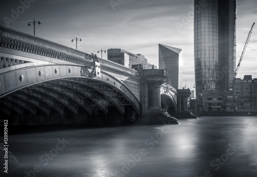 Blackfriars bridge in London photo