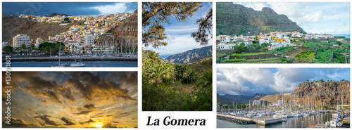 Postcard La Gomera, Canary Islands, Spain