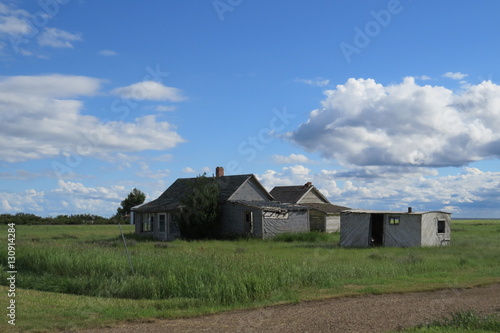 Photography: Old ghost towns and abandoned buildings all over the province. Saskatchewan, Canada.