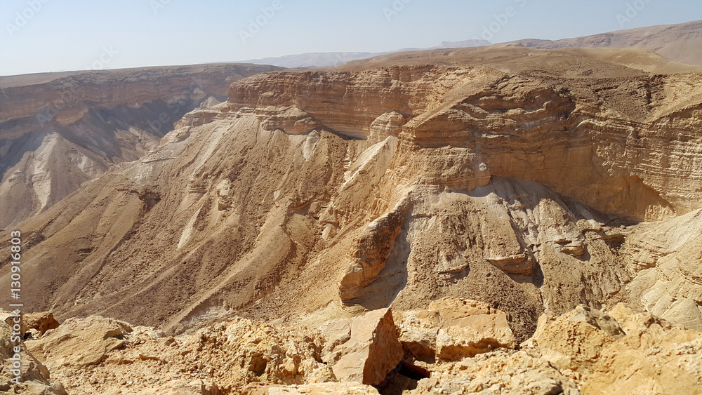 Fototapeta premium MASADA FORTRESS. Judean Desert.