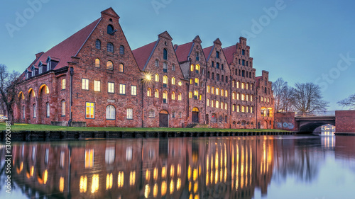 Historische Salzspeicher in Lübeck