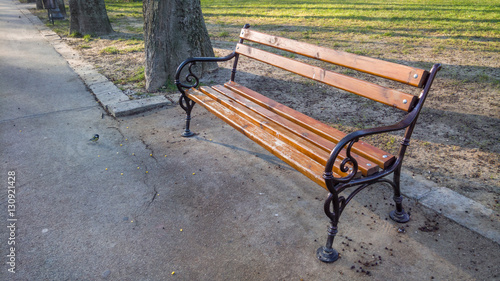 bench in the park