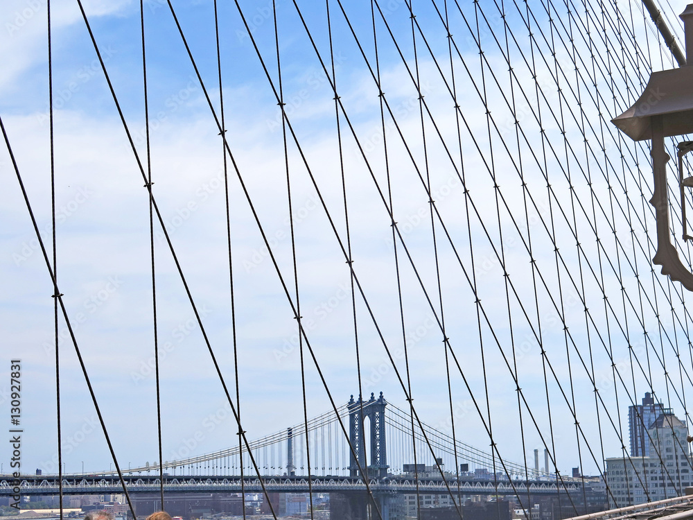 Fototapeta premium Puente de Brooklyn, New York, EE.UU.