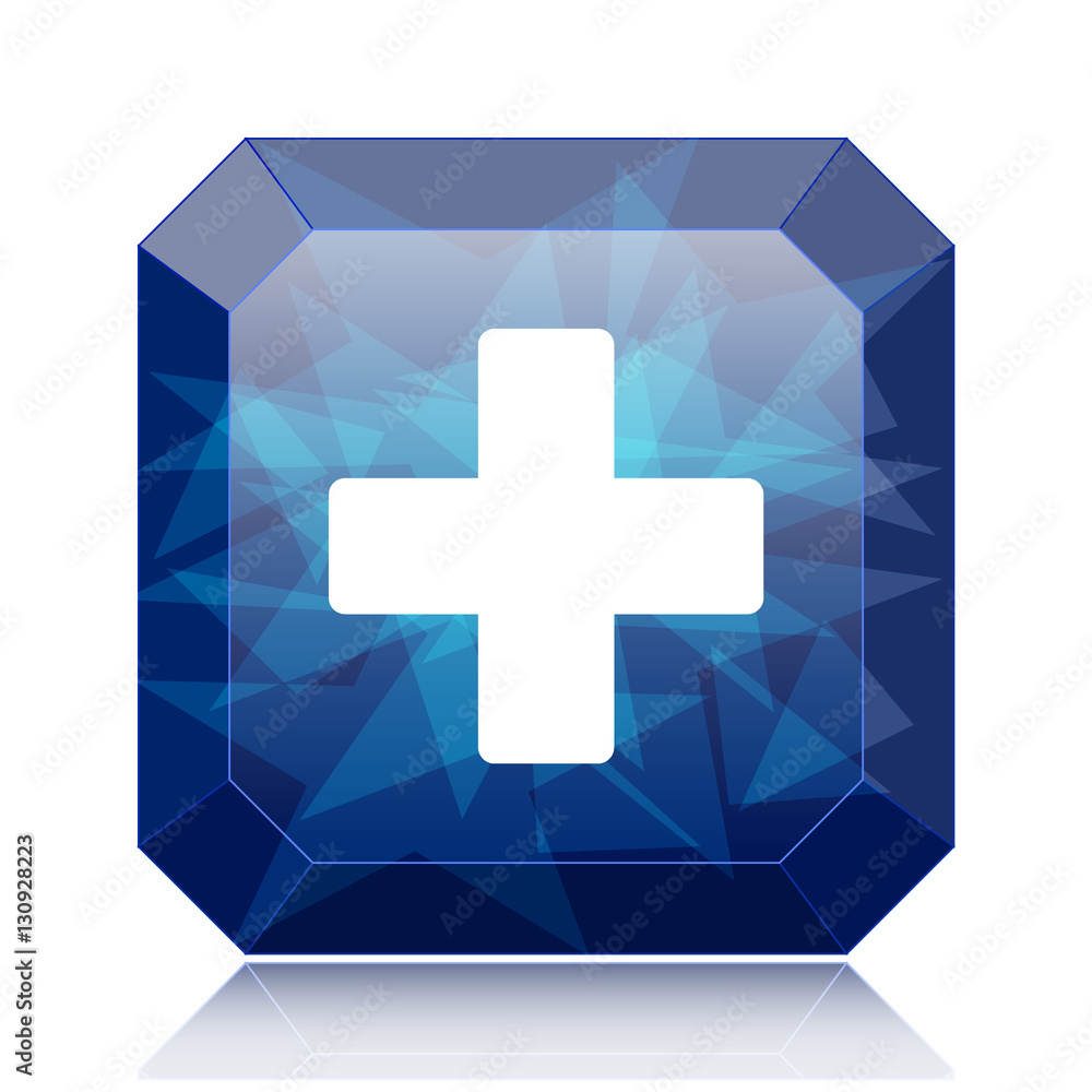 Obraz premium Medical cross icon