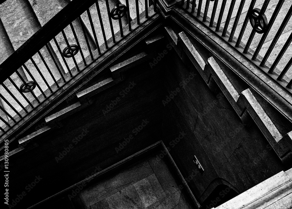 Naklejka premium Stairway