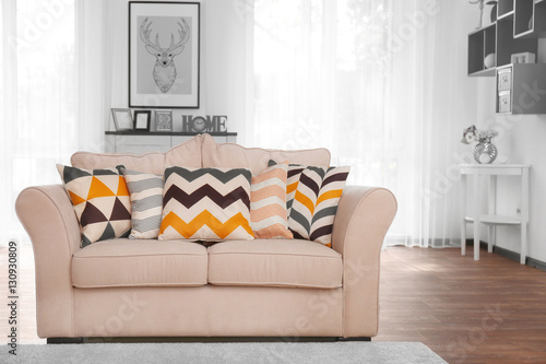 Modern home interior with c...