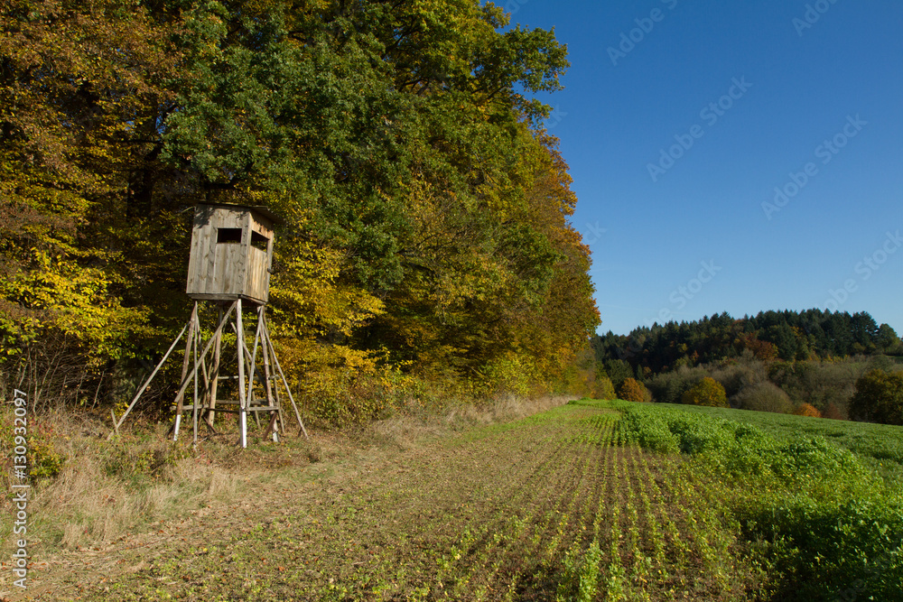 Naklejka premium Jägerstand