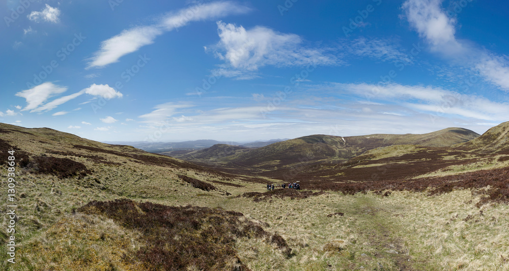 Die schottischen Highlands - Landschaft Panorama