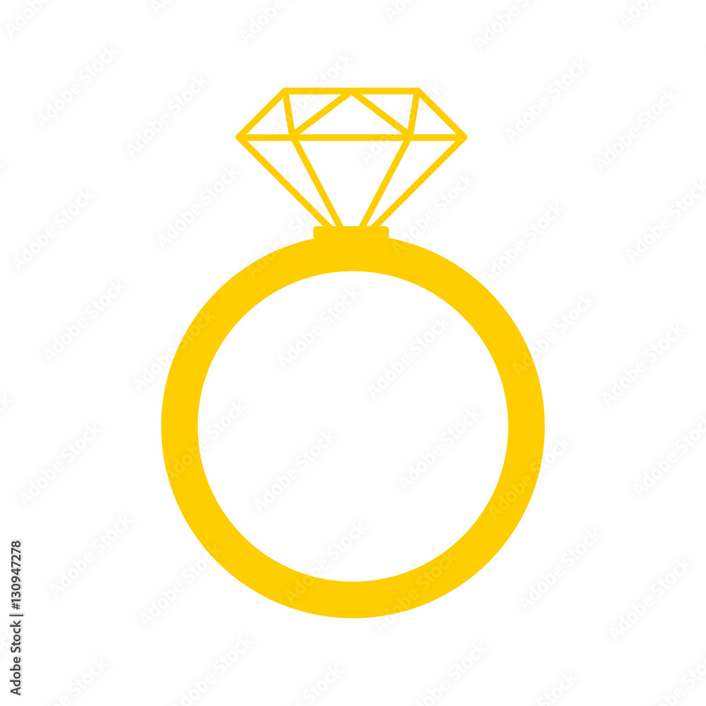 Goldener Ring mit Edelstein Goldener Ring mit Edelstein