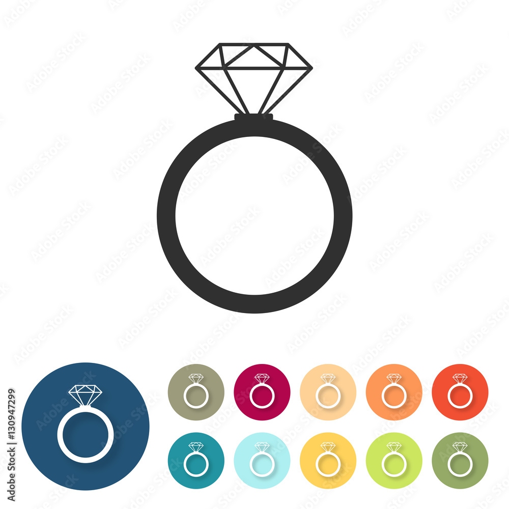 Icon - Ring - Hochzeit - Verlobungsring Icon - Ring - Hochzeit - Verlobungsring