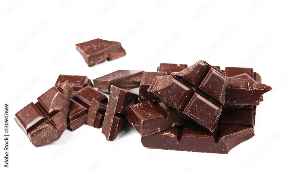 chocolate bars isolated on white background chocolate bars isolated on white background