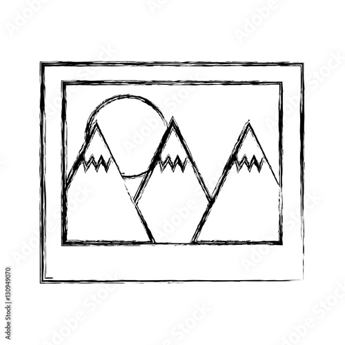 file picture isolated icon vector illustration design