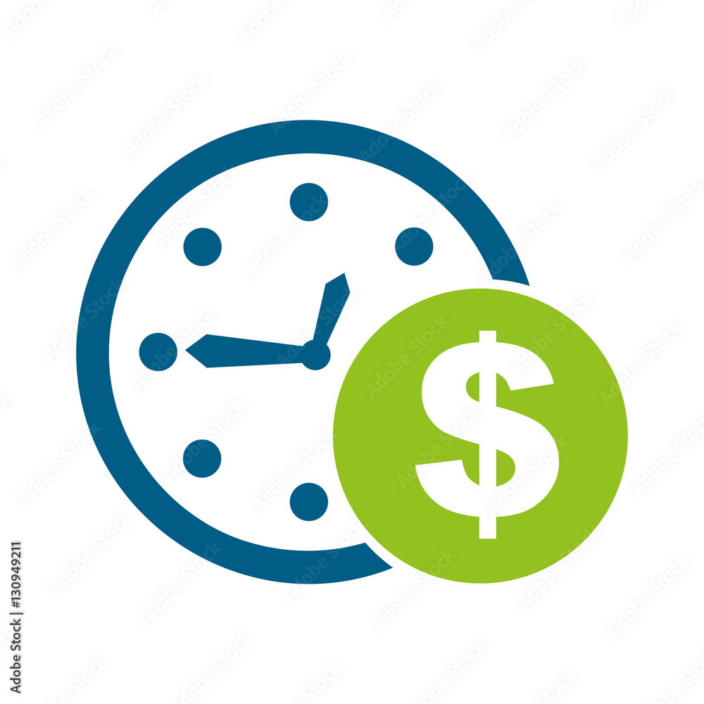 time clock watch isolated icon vector illustration design time clock watch isolated icon vector illustration design