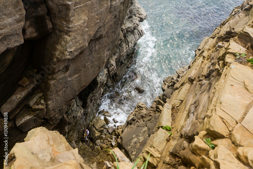 Cape Tobisina sea cliff