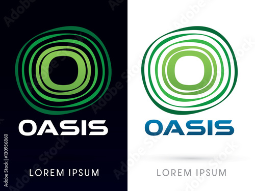 Oasis Font, typography graphic vector.