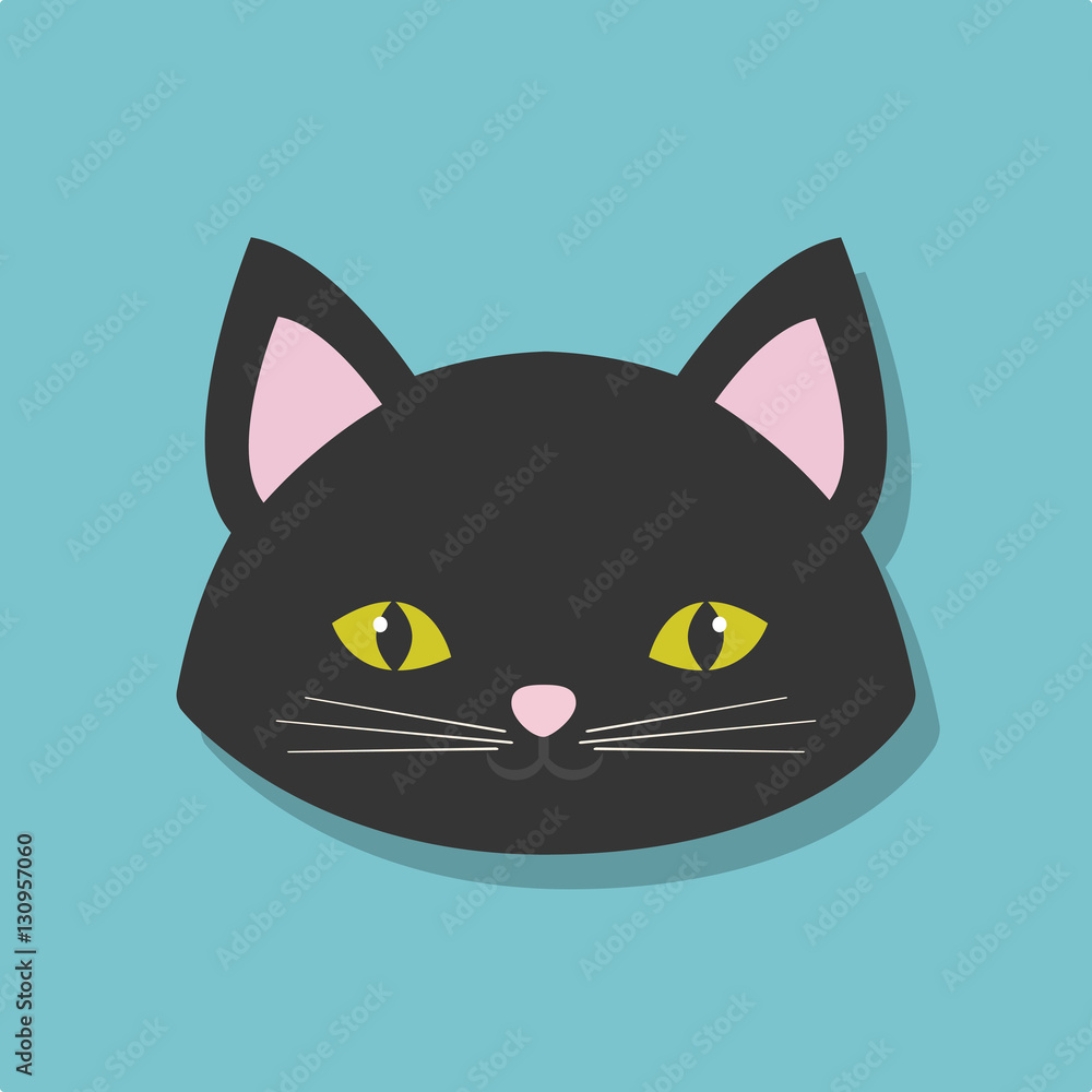 cat pet related icon image vector illustration design 
