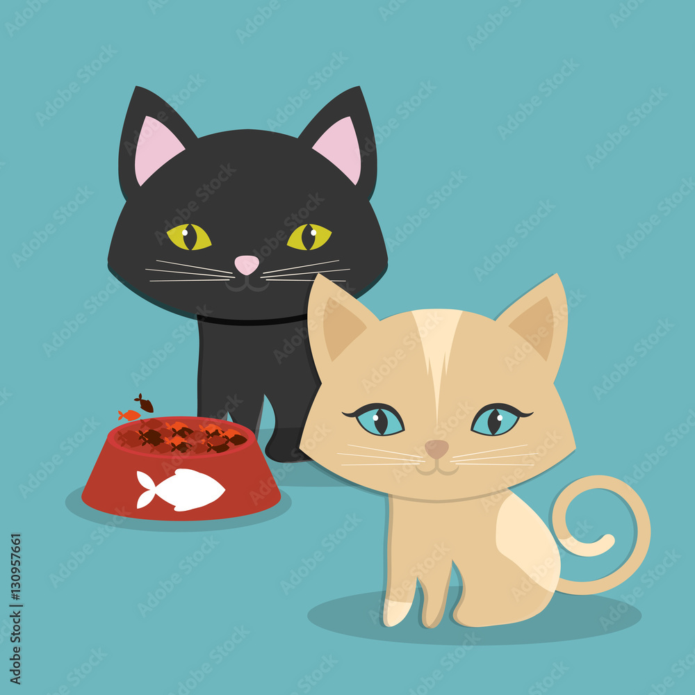 cat pet care icon image vector illustration design 
