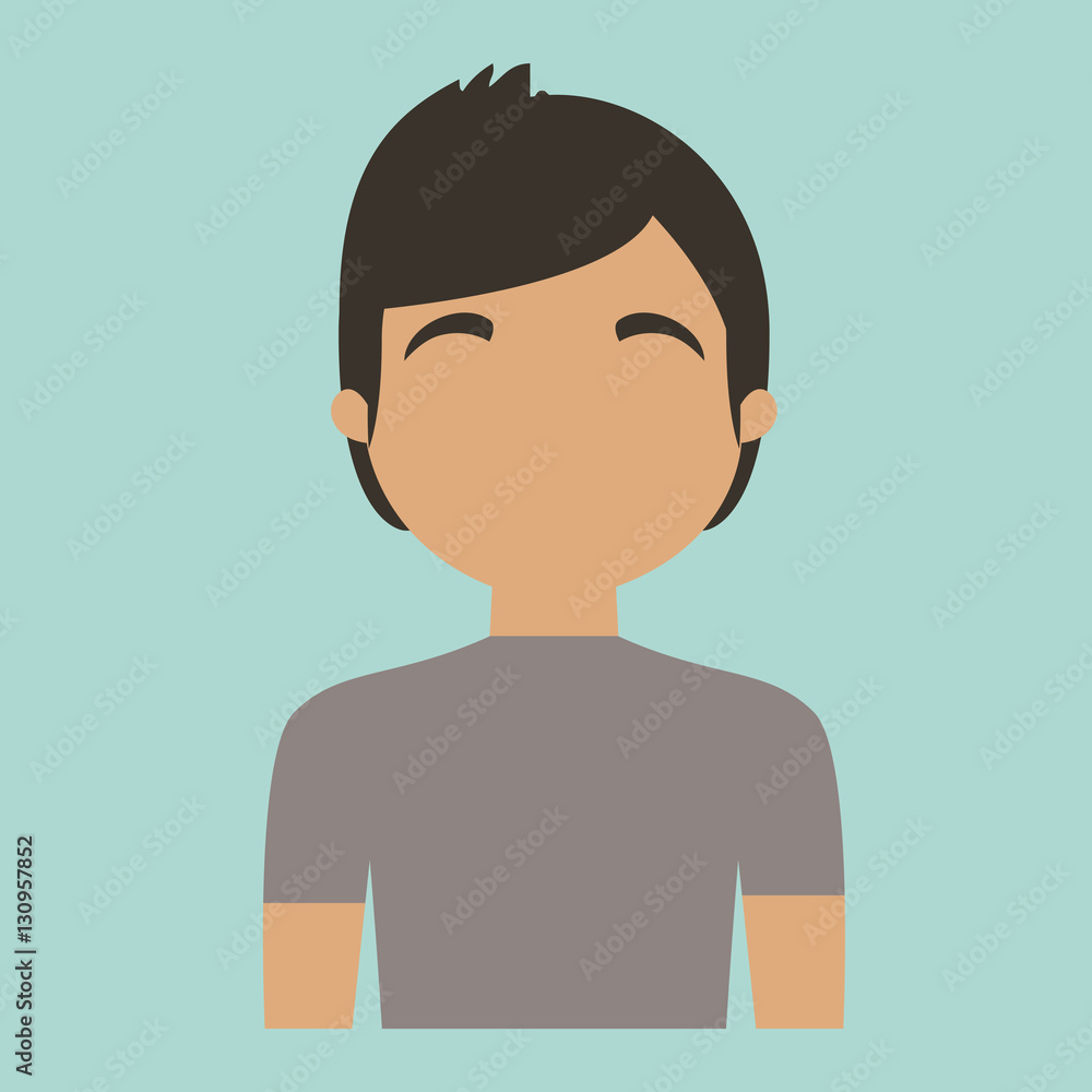 man portrait icon image vector illustration design man portrait icon image vector illustration design