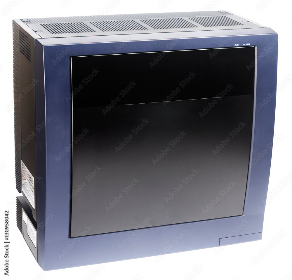 Fototapeta premium Phone switch system on white