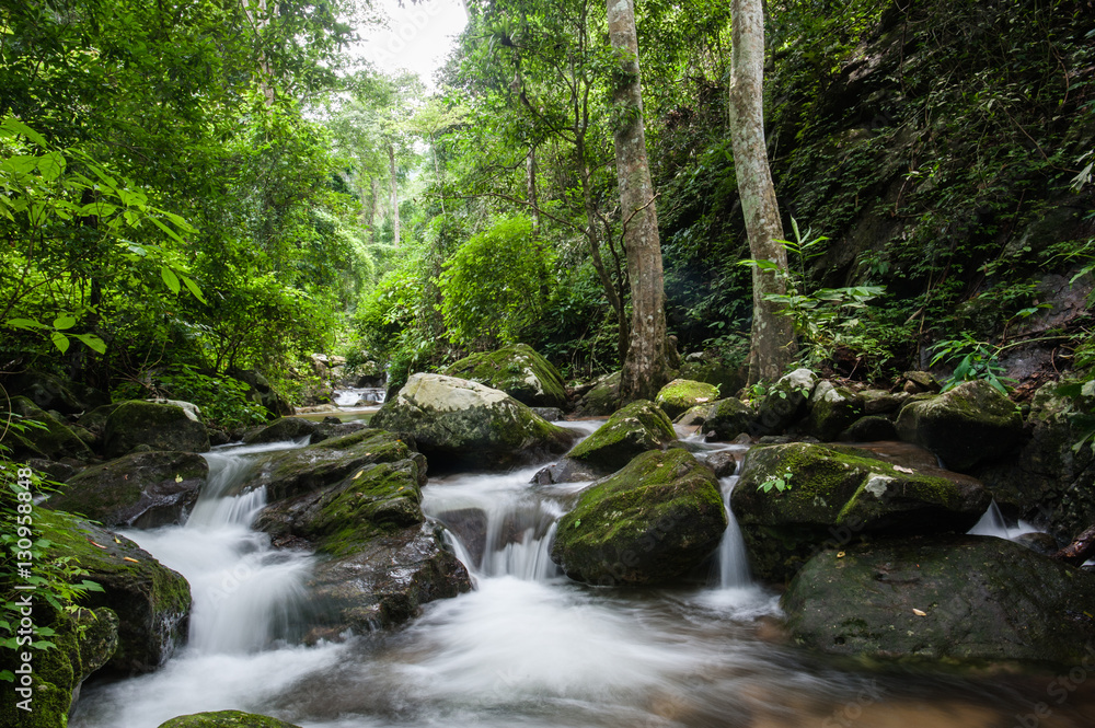 Waterfall beautiful in province asia southeast asia , Waterfall Waterfall beautiful in province asia southeast asia , Waterfall