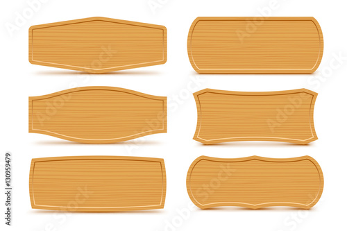 wooden shapes set