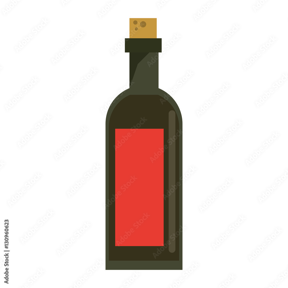black bottle wine with red label vector illustration eps 10 black bottle wine with red label vector illustration eps 10