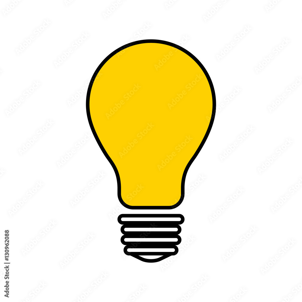 Isolated bulb light icon vector illustration graphic design Isolated bulb light icon vector illustration graphic design