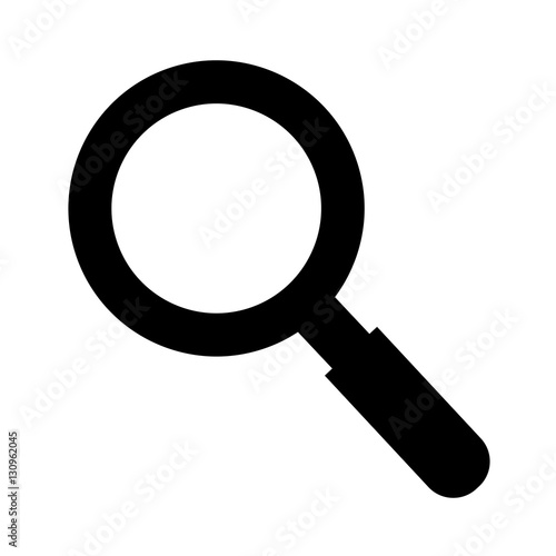 isolated magnifying glass icon vector illustration graphic design