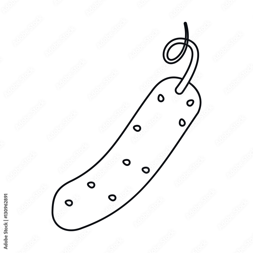 cucumber nutrition vegetable outline vector illustration eps 10 cucumber nutrition vegetable outline vector illustration eps 10