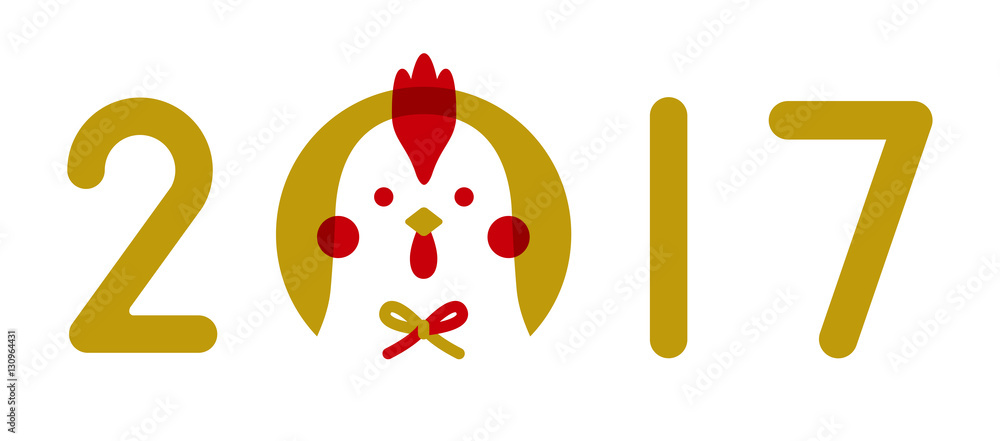 年賀状素材 酉年 Stock Vector Adobe Stock