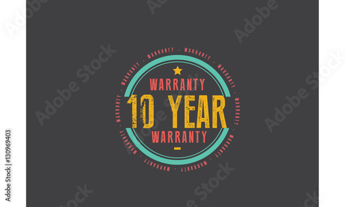 warranty icon vector