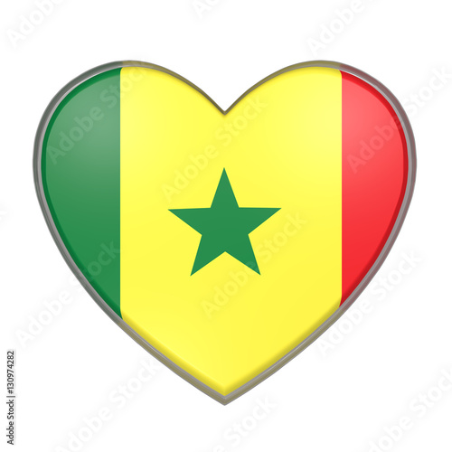 Senegal heart photo