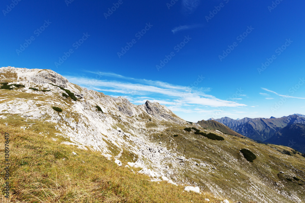 Awesome Nebelhorn Mountain Landscape / Bavaria