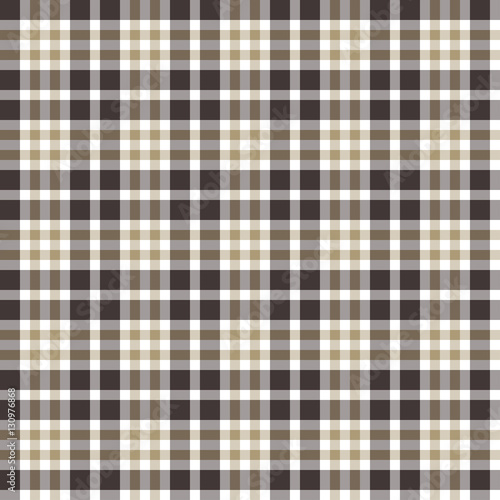 Textured plaid, seamless vector pattern
