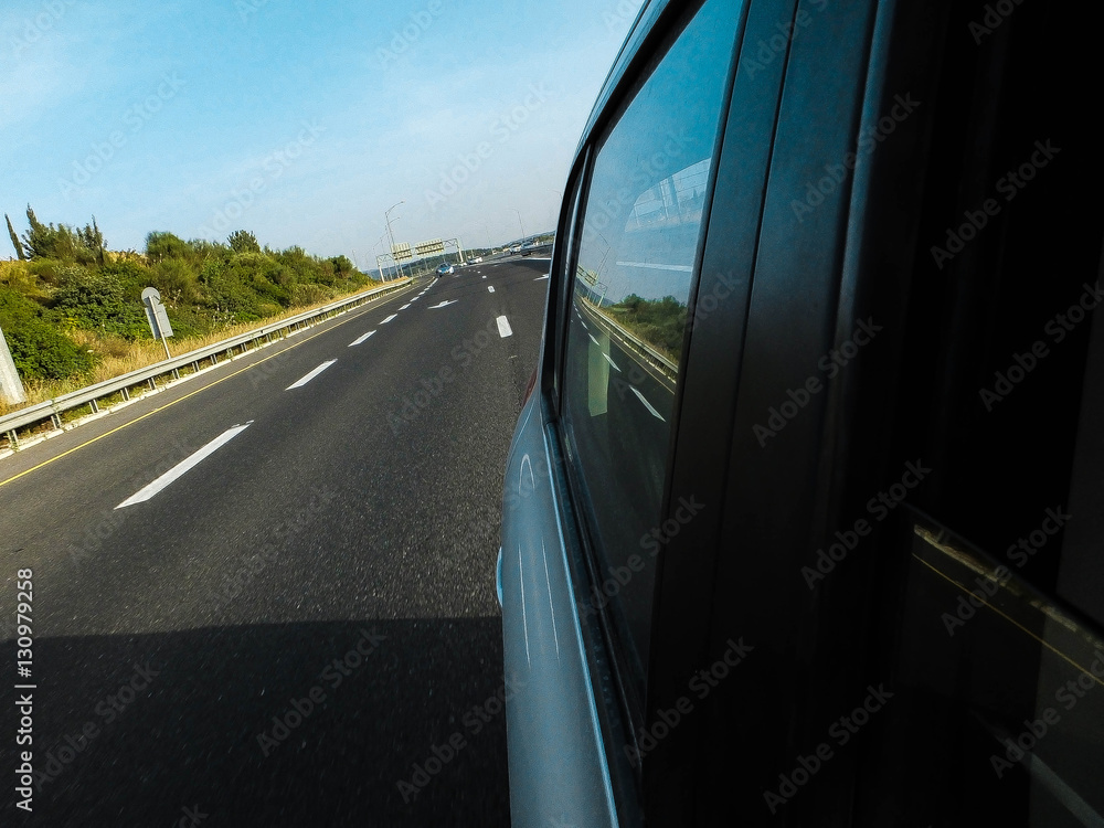 On the road On the road
