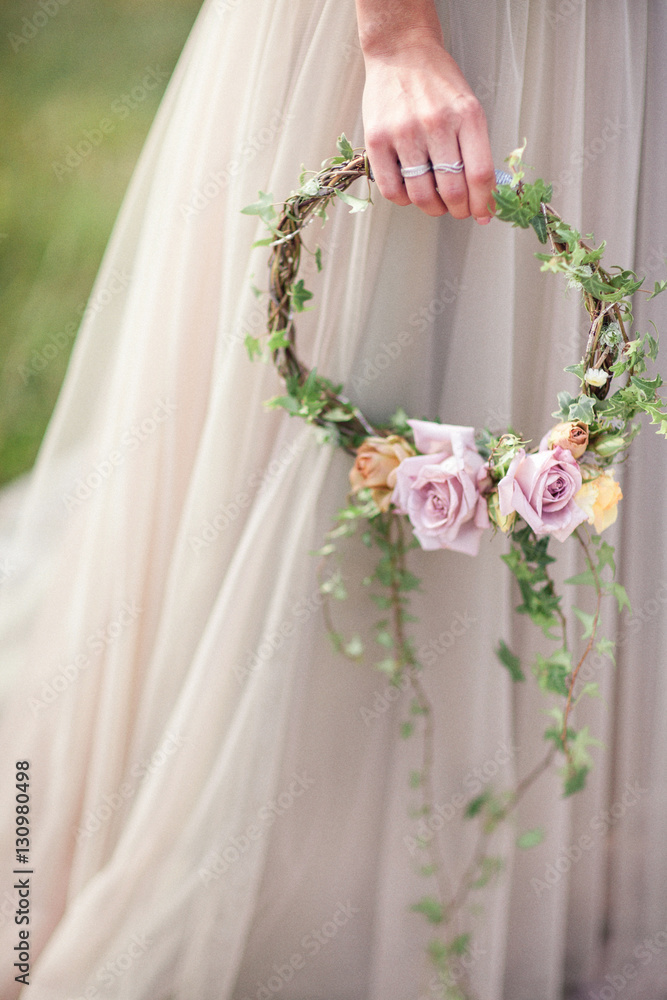 Wedding. The bride's bouquet. Wedding bouquet .