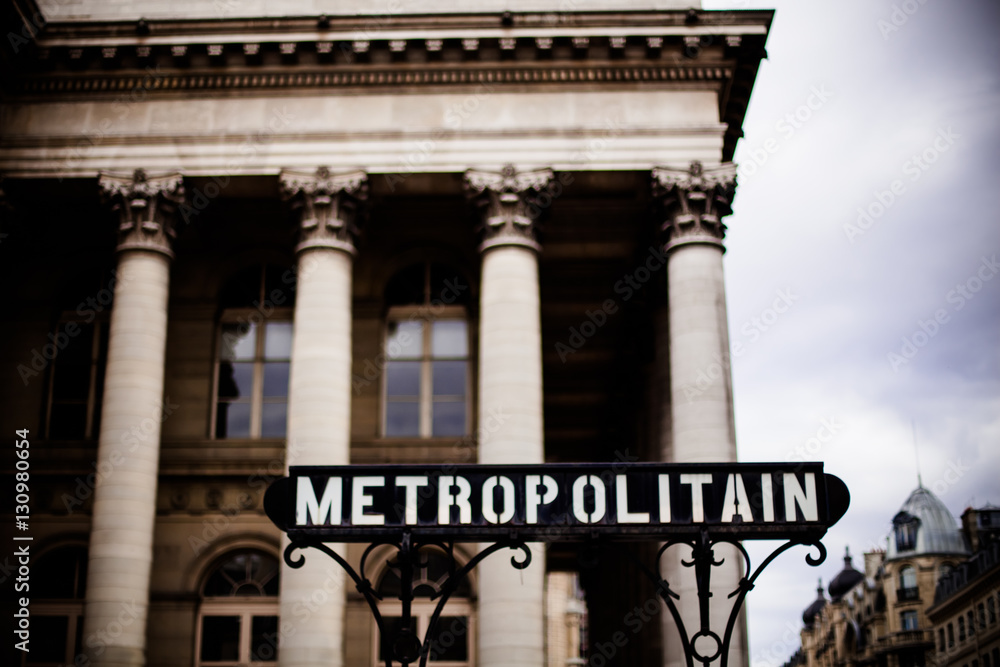 Fototapeta premium Métropolitain