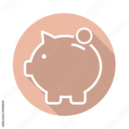 Long Shadow Sparschwein