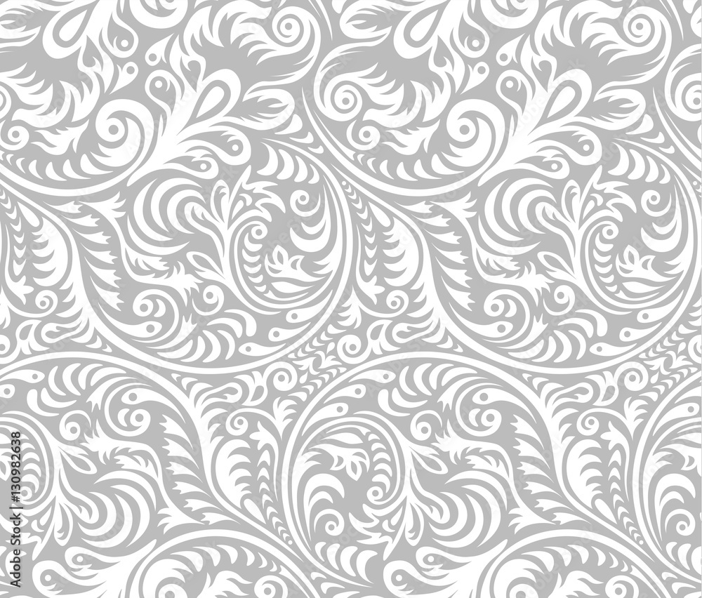 Seamless background pattern. Openwork ornament in grey tones. Vector illustration. Seamless background pattern. Openwork ornament in grey tones. Vector illustration.
