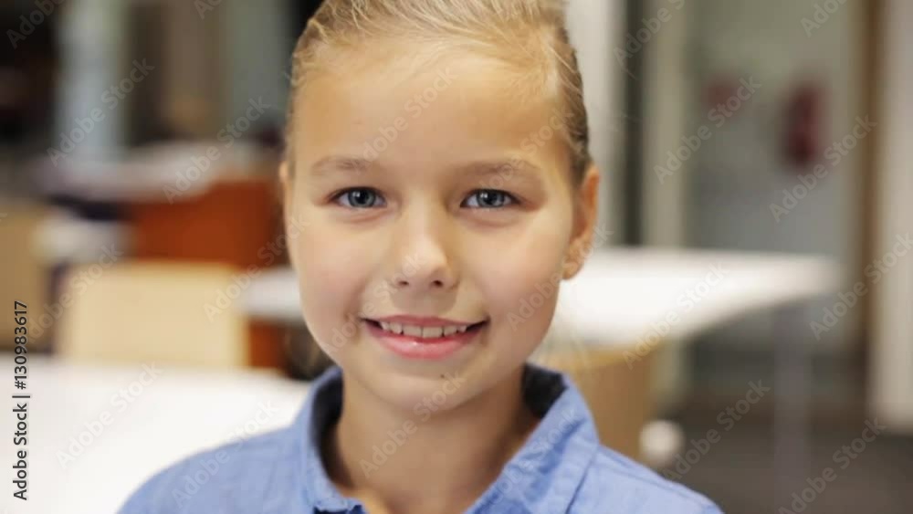 happy smiling beautiful preteen girl at school happy smiling beautiful preteen girl at school