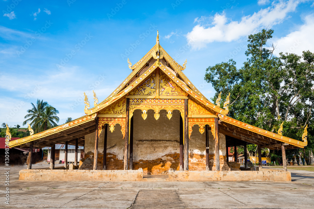 Old age buddhism temple in thailand