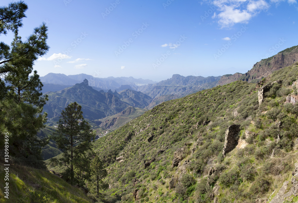 Fototapeta premium Central Gra Canaria in December