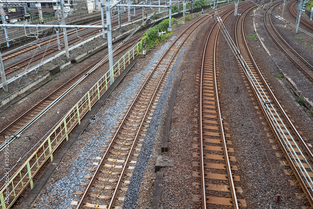 Obraz premium Railway track