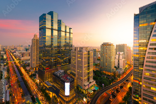 Bangkok business district © newroadboy