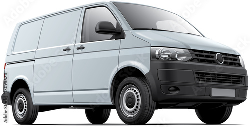 White cargo van