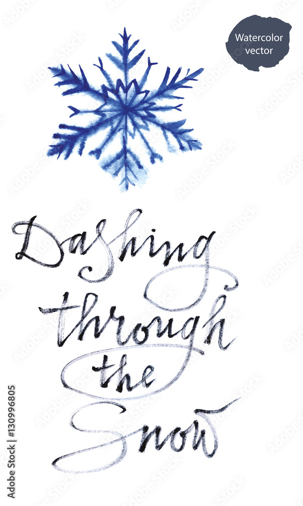 Dashing through the snow Dashing through the snow