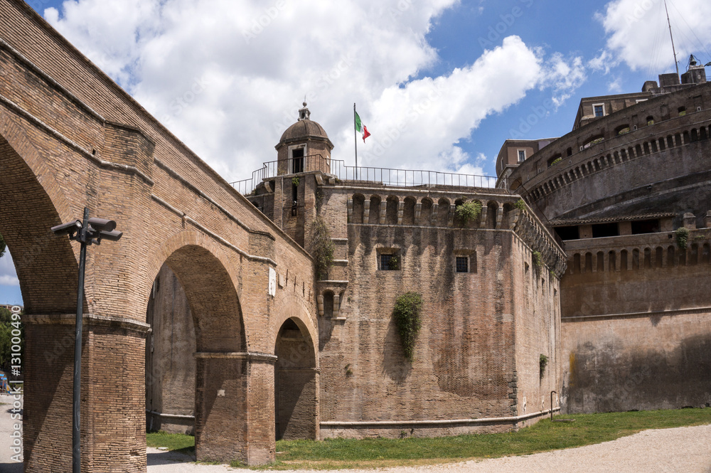 Fototapeta premium The Castel Sant'Angelo, Rome, Italy