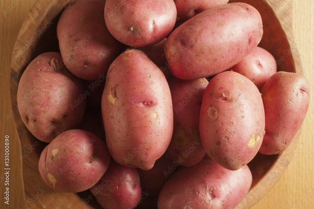 fresh, whole red potatoes fresh, whole red potatoes