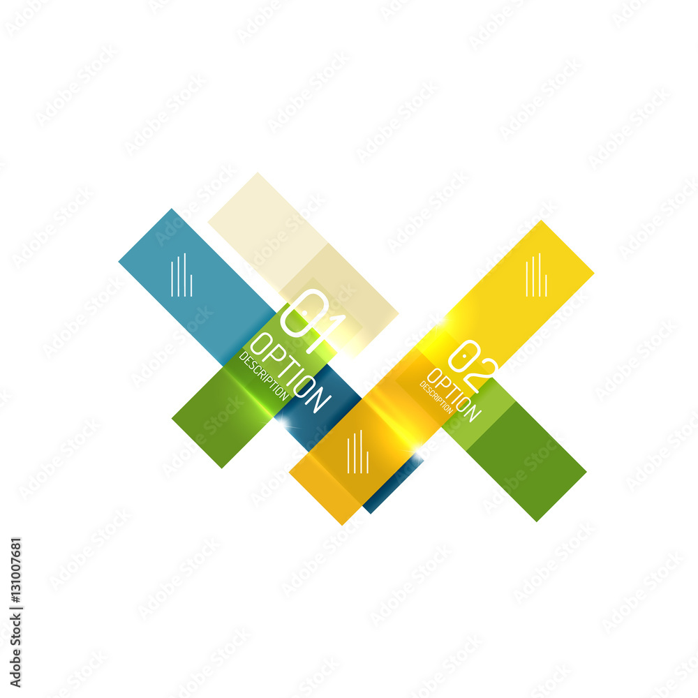 Abstract vector business geometric infographics Abstract vector business geometric infographics